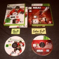 Xbox 360 Doppel Pack - NHL 10 & NBA 2K12 ...