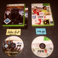 Xbox 360 Doppel Pack - Too Human & Fifa 12 ...