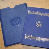Uhrmacher Innung Paderborn (Ausbildungs- und Prüfungszeugnis) 1944