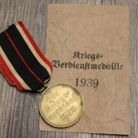 Original Kriegsverdienstmedaille mit Tüte Hersteller - Deumer - Lüdenscheid (3)