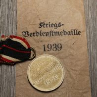 Original Kriegsverdienstmedaille mit Tüte Hersteller - Steinhauer & Lück (5)