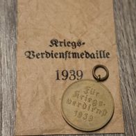 Original Kriegsverdienstmedaille mit Tüte Hersteller - Steinhauer & Lück (6)