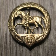 Originales Deutsches Pferdepflegerabzeichen in Gold