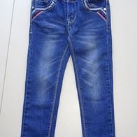Jeans, Gr.98, von Jovial, in blau