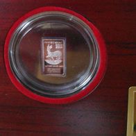 Krügerrand Investment Set 2008 Silber Coin Bar 1 Gr in Original-Kapsel