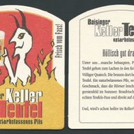 Bierdeckel -Baisinger Keller Teufel