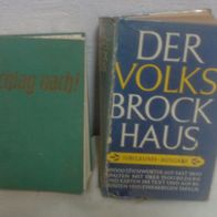 der Volksbrockhaus 1955 UND Schlag nach 1963 Sonderpreis