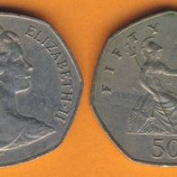 Großbritannien 50 Pence 1983