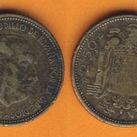 Spanien 2,50 Pesetas 1953 ( * 54)