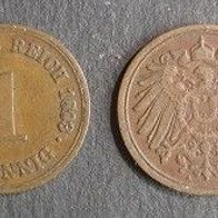 Münze Deutsches Reich: 1 Pfennig 1893 - A