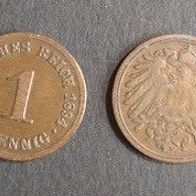 Münze Deutsches Reich: 1 Pfennig 1894 - D