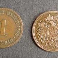 Münze Deutsches Reich: 1 Pfennig 1898 - A