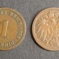 Münze Deutsches Reich: 1 Pfennig 1898 - D