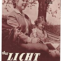 Filmprogramm WPVH Nr. 279 Das Licht der Liebe Paula Wessely 4 Seiten