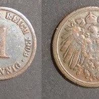 Münze Deutsches Reich: 1 Pfennig 1903 - A