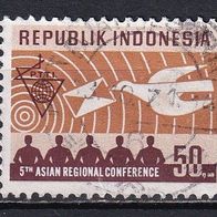 Indonesien, 1971, Mi. 694, Post, Regionalkonferenz, 1 Briefm., gest