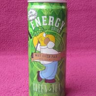 NEU Energy Drink Dose 250ml The Simpsons Homer 2017 Golf Clubhouse Pro Green Tea