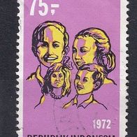 Indonesien, 1972, Mi. 717, Familienplanung, 1 Briefm., gest.
