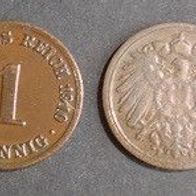 Münze Deutsches Reich: 1 Pfennig 1910 - F