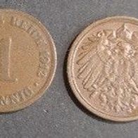 Münze Deutsches Reich: 1 Pfennig 1912 - E
