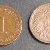 Münze Deutsches Reich: 1 Pfennig 1915 - F