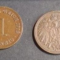 Münze Deutsches Reich: 1 Pfennig 1915 - J