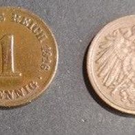 Münze Deutsches Reich: 1 Pfennig 1916 - D