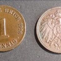 Münze Deutsches Reich: 1 Pfennig 1916 - F
