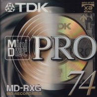 TDK Pro MD-RXG MiniDisc selten ovp