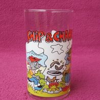 Sammelglas Chip & Charly 1992 Glas Nr. 3 250 ml Trink Wasser Saft Kinder Party