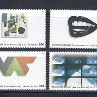 BRD 1997, MiNr: 1927 - 1930 Einzelmarken aus Block 39 sauber postfrisch