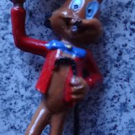 D Hase mit Jacke + Hut 1Comikfiguren 6cm stehend cvon ca.1978 Figur dafürgut erhalten