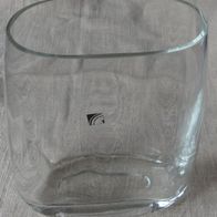 DT Light&Music Luigi Bornicoli Vase aus Glas Glasvase 18,5H 7,4x15,6 einwandfrei erha