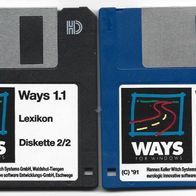 2 Disketten Ways 1.1 Programm und Lexikon