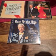 OLD Hugo Strasser (z.T Signiert) - 3 CDs (Happy Birthday Hugo / Tanzplatte 1991,