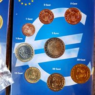 KMS Monaco 1 Cent bis 2 Euro 2001 inkl. Starterkittüte unc