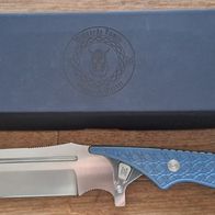 Midgards Messer "Valhalla V2- Prototyp ohne Seriennummer / Titanium Blue / Fox !