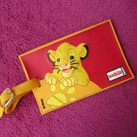 Kinder Kofferanhänger Disney Simba Namens Schild Adress Gepäck Taschen Anhänger