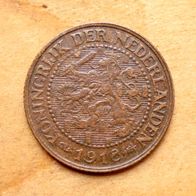 2 1/2 Cent 1918 Niederlande