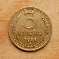 3 Kopeken 1938 Sowjetunion