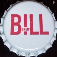 Bill Brew Micro Brauerei Craft Bier Kronkorken aus Hamburg 2023 in neu und unbenutzt