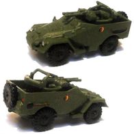 BTR-40 ´50, Schützenpanzerwagen, FlaK, NVA, Kleinserie, Ep3, K&B, Spur N 1:160