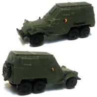 BTR-152 N ´51, Fernmelde- / Führungsfahrzeug, NVA, Kleinserie, Ep3, K&B, Spur N 1:160