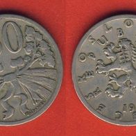 Tschechoslowakei 50 Haleru 1921
