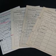 4 Originale Invalidenversicherung 1948/1949/1955