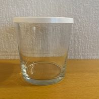 Vorratsgläser / Vorratsdosen aus Glas - 2 Stück - H 9 cm / Ø oben 8,5 cm NEU & OVP!