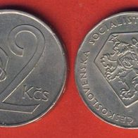 Tschechoslowakei 2 Koruny 1989