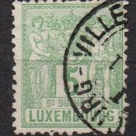 Luxemburg gestempelt Michel 48A