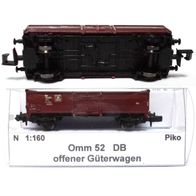Omm 52, DB, offener Güterwagen, Thomschke-Achsen, 2, Piko 5/4415 Ep3, Spur N 1:160