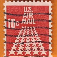 USA 1968 Mi.939 yb.A. gest. Flugpostmarke